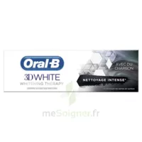 Oral B 3d White Whitening Therapy Dentifrice Charbon Nettoyage Intense T/75ml à TOULOUSE